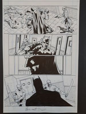 Hitch, Bryan; Ellis, Warren - 1 Original page - The Batman’s Grave - 2020 | Catawiki