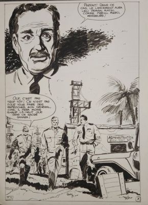 Dupuis, Pierre - 1 Original page - Titan - 1981 | Catawiki