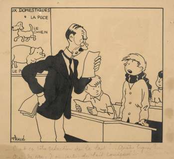 Hergé (Georges Remi Dit) 1907-1983 | Dissertation condensée | Artcurial