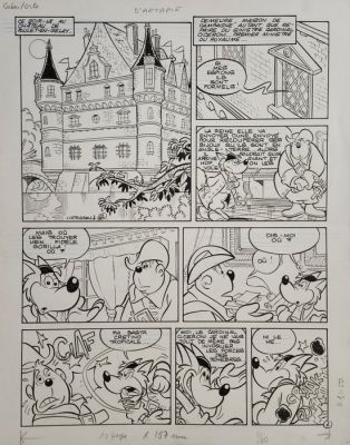 Corteggiani, François - 1 Original page - Pif et Hercule - Pif Gadget #1150 - 1991 | Catawiki