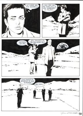 Roi, Corrado - 1 Original page - Dylan Dog #275 - "Il tredicesimo uomo" - 2009 | Catawiki