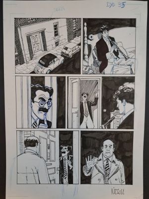 Nizzoli, Marco - 1 Original page - Dylan Dog: "Craven Road 7" | Catawiki