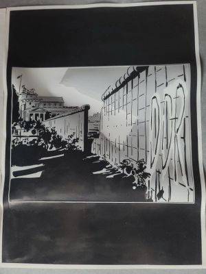 Alex Varenne Original page - Ardeur - Ardeur: Berlin Strasse - Le Mur - 1983 | Catawiki