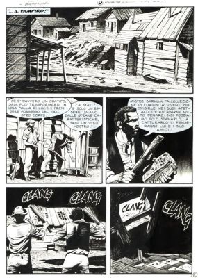 Dotti, Maurizio - 1 Original page - Dampyr #127 - "American Museum" - 2010 | Catawiki