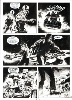 Dotti, Maurizio - 1 Original page - Dampyr #6 - "La costa degli scheletri" - 2000 | Catawiki