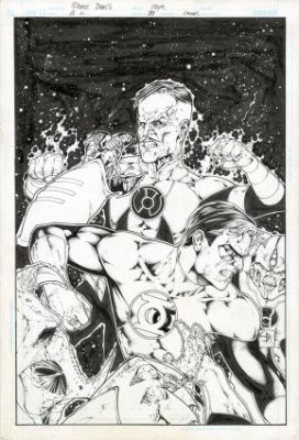 Davis, Shane - GREEN LANTERN (2005-11) #38 Cover | ComicConnect (Buy It Now)