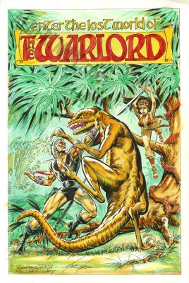 Mike Grell - 1St Issue Special: Warlord Issue 8 Page Recreation