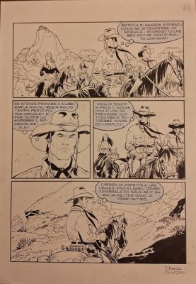 Saudelli, Franco - 1 Original page - Tex - Tex Magazine n. 11 | Catawiki