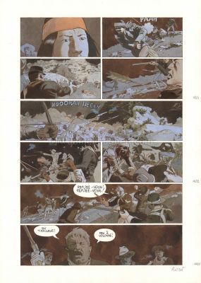Christian Rossi | Golden West, Planche originale n°142 | Daniel Maghen