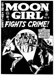 178: Sheldon Moldoff Moon Girl Fights Crime #8 cover | Russ Cochran