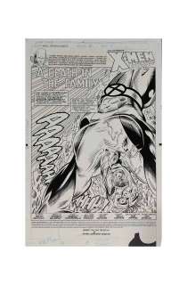 X-Men Adventures #2 Splash Page 1 by Andrew Wildman and Robert Campanella