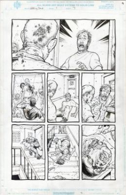 Moore, Tony - WALKING DEAD #1 Interior Page | ComicConnect