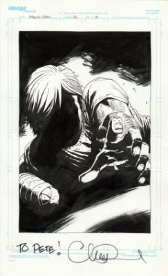 Adlard, Charlie - WALKING DEAD #50 Splash Page | ComicConnect