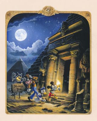Alexis Nesme | Mickey - Egyptian Pyramids | Les dessinateurs