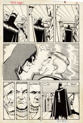 Maguire, Kevin - JUSTICE LEAGUE (1987-96) #1 Interior Page | ComicConnect