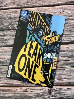 Chris Samnee | Batman & Robin: Year One Issue #1 Second Printing Remarqued | Chris Samnee