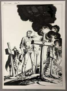 Joe Kubert, The Four Killers Vol 1, Cover Art | Weiss Auctions