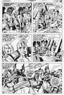 Jack Kirby | 1976 KAMANDI #37 P.12 SPLASH!  | Tri-State Original Art