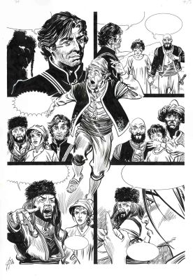 Joan Mundet | Original art page – Dago (7-5) – Mundet | Origin Of Comics