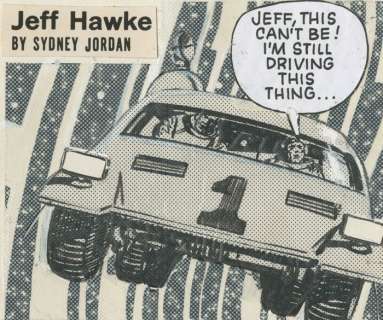 Jordan, Sydney | Original comic strip  - Jeff Hawke H5805  - Shorty’s Secret  - (1972 / 1973) | Catawiki