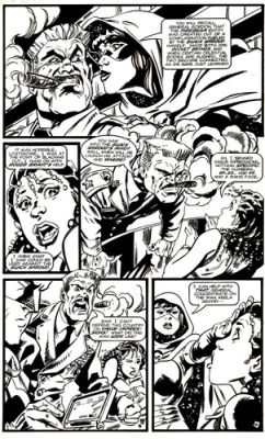 FEMFORCE 107 PG 6 ORIGINAL ART - NIGHTVEIL, FIREBEAM, signed- GORBY/HEIKE ART | eBay US (Buy It Now)