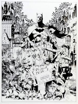 Anthony Jean - Batman Escape Games Official Poster Huge Cover Art