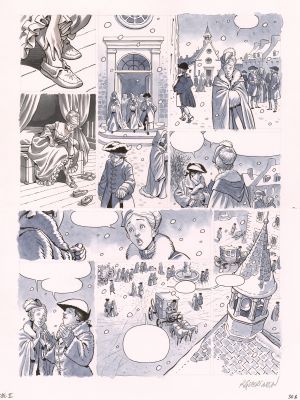 Guérineau | L’ombre des lumières tome 2 Dentelles et wampun | Galerie Champaka