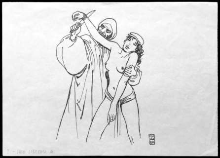 Manara, Milo | Dessin original  - Kama Sutra  - (1997) | Catawiki
