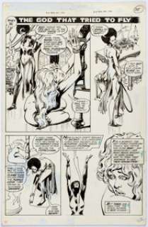 John Buscema and Alfredo Alcala The Savage Sword of Conan #36 Story Page 38 Original Art (Marvel, 1978). - | Heritage