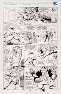 Alan Davis and Mark Farmer Excalibur #54 Page 13 Original Art (Marvel, 1992). The gang is stuck in Wonderland, - | Heritage
