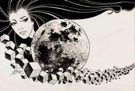 Kelly Freas - Illustration Original Art (1996). An impressive illustration from the legendary artist, most - | Heritage