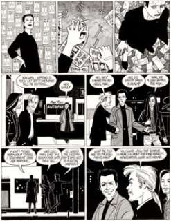 Jaime Hernandez Love and Rockets #36 Story Page 13 Izzy Original Art (Fantagraphics, 1991). Only the fourth - | Heritage