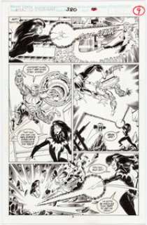 Mark Bagley and Randy Emberlin Amazing Spider-Man #380 Page 9 Original Art (Marvel, 1993). A who’s who of - | Heritage