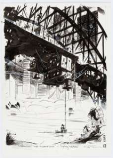 Tom Fowler Shadowrun - Target: Awakened Lands  Page 15 Role-Playing Game Module Illustration ...