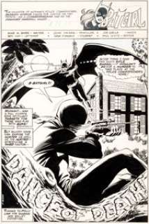 John Calnan and Joe Giella Detective Comics #490 Story Pages 1-4 Batgirl Original Art (DC, 1... (Total: 4)