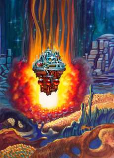 Kelly Freas Amazing Stories Cover Painting Original Art (Amazing Stories, v 67 #2 May 1992). The name of this - | Heritage