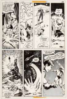 Jim Starlin and Joe Rubinstein (as Josef Rubinstein) Superboy and the Legion of Super-Heroes #239 Story Page 10 - | Heritage