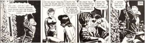 Milton Caniff Terry and the Pirates Daily Comic Strip Original Art dated 4-7-44 (News Syndicate Co, 1944). - | Heritage