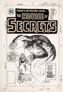 Jack Sparling and Vince Colletta House of Secrets #143 Cover Original Art (DC Comics, 1976).... | Heritage