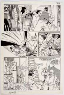 Marshall Rogers and Terry Austin Secret Origins #6 Story Page 20 Golden Age Batman Original Art (DC, 1986).... | Heritage