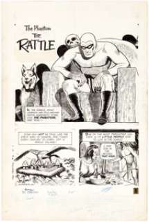 Bill Lignante The Phantom #2 Story Page 1 Original Art (Gold Key/Western, 1963).... | Heritage
