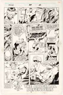 Dale Keown and Bob McLeod The Incredible Hulk #369 Story Page 22 Original Art (Marvel, 1990).... | Heritage