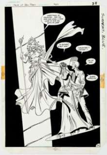 George Pérez and Mike DeCarlo Teen Titans #50 Story Page 34 Original Art (DC, 1985).... | Heritage