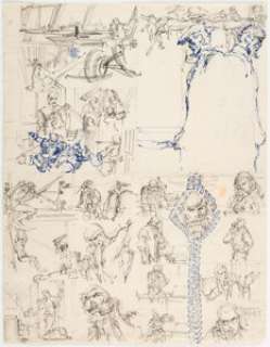 Neal Adams Green Lantern/Green Arrow #87 Preliminary Artwork Layout Pages 1, 2, 5, and 6 Original Art (DC, 1971-72... | Heritage