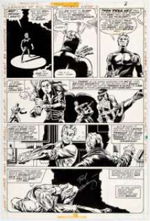 Paul Gulacy and Pablo Marcos Master of Kung Fu #46 Story Page 2 Original Art (Marvel, 1976).... | Heritage
