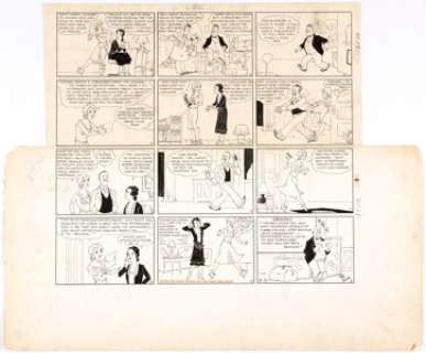 Chic Young Blondie Sunday Comic Strip Original Art dated 11-30-30 (King Features Syndicate, 1930).... | Heritage
