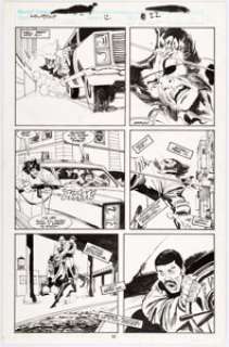 John Buscema and Bill Sienkiewicz Wolverine #12 Story Page 17 Original Art (Marvel, 1989).... | Heritage