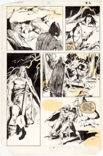 John Buscema Conan the Barbarian #119 Story Page 5 Original Art (Marvel, 1981).... | Heritage