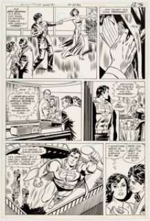 Curt Swan and Frank Chiaramonte Action Comics #520 Story Page 9 Original Art (DC, 1981).... | Heritage