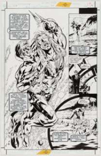 Howard Porter and John Dell JLA #24 Story Page 12 Original Art (DC, 1998).... | Heritage